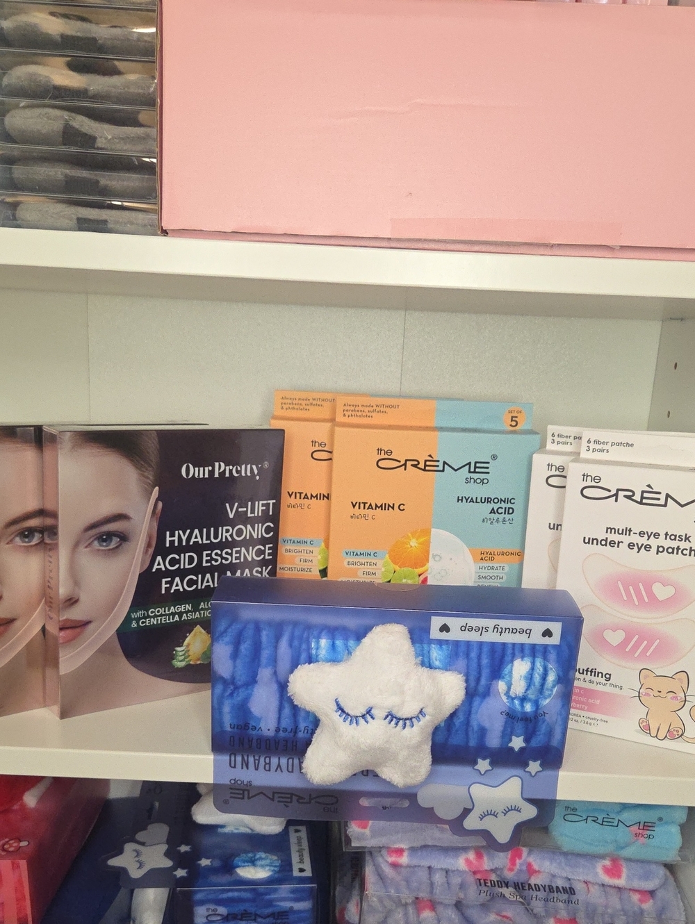 Spa Bundle Featuring The Creme Shop and Our Pretty V-Lift Facial Mask